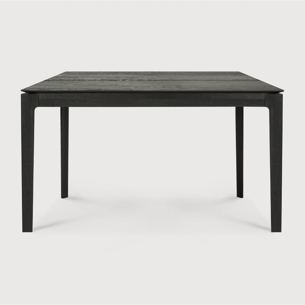 Featuring Oak Bok Dining Table - Black by Ethnicraft at Amethyst Home. The airy shape yet rock solid construction make this Oak Bok Dining Table - Black a timeless and remarkable design to enjoy for years to come. Available in many sizes, this can fit any dining room or kitchen area. 
Material: Oak, 100% Solid WoodFinish: Varnished - this finishing gives .  Amethyst Home provides interior design, new home construction design consulting, vintage area rugs, and lighting in the Scottsdale metro area.
