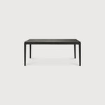 Featuring Oak Bok Extendable Dining Table - Black by Ethnicraft at Amethyst Home. This Oak Bok Extendable Dining Table is perfect for families who want extra space when their kids, extended family, or guests come to celebrate! Its airy shape yet rock solid construction make this piece a timeless and remarkable design to enjoy for years to come.
Dimension.  Amethyst Home provides interior design, new home construction design consulting, vintage area rugs, and lighting in the Los Angeles metro area.
