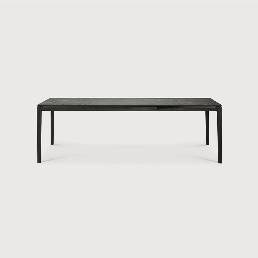 Oak Bok Extendable Dining Table - Black