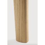 Featuring Oak Bok Round Extendable Dining Table by Ethnicraft at Amethyst Home. This Oak Bok Round Extendable Dining Table offers the perfect solution for adaptable dining within a smaller space. The iconic airy shape and solid construction make for a timeless design to enjoy for years to come.
Material: Oak, 100% Solid WoodFinish: Oiled
Dimensions: 51"w x 51".  Amethyst Home provides interior design, new home construction design consulting, vintage area rugs, and lighting in the Miami metro area.