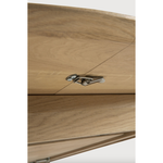 Featuring Oak Bok Round Extendable Dining Table by Ethnicraft at Amethyst Home. This Oak Bok Round Extendable Dining Table offers the perfect solution for adaptable dining within a smaller space. The iconic airy shape and solid construction make for a timeless design to enjoy for years to come.
Material: Oak, 100% Solid WoodFinish: Oiled
Dimensions: 51"w x 51".  Amethyst Home provides interior design, new home construction design consulting, vintage area rugs, and lighting in the Omaha metro area.