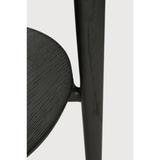 Featuring Oak Bok Side Table - Black by Ethnicraft at Amethyst Home. We love the sleek, timeless shape of the Oak Bok Side Table as it makes a beautiful addition to any lounge space. From art to books or plants, with the Bok side table, your object of choice has found its stage.
Dimensions: 17"w x 17"d x 20"h Weight: 13 lbs
Material: Oak, 100% solid woodF.  Amethyst Home provides interior design, new home construction design consulting, vintage area rugs, and lighting in the Scottsdale metro area.
