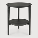 Featuring Oak Bok Side Table - Black by Ethnicraft at Amethyst Home. We love the sleek, timeless shape of the Oak Bok Side Table as it makes a beautiful addition to any lounge space. From art to books or plants, with the Bok side table, your object of choice has found its stage.
Dimensions: 17"w x 17"d x 20"h Weight: 13 lbs
Material: Oak, 100% solid woodFin.  Amethyst Home provides interior design, new home construction design consulting, vintage area rugs, and lighting in the Portland metro area.