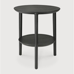 Featuring Oak Bok Side Table - Black by Ethnicraft at Amethyst Home. We love the sleek, timeless shape of the Oak Bok Side Table as it makes a beautiful addition to any lounge space. From art to books or plants, with the Bok side table, your object of choice has found its stage.
Dimensions: 17"w x 17"d x 20"h Weight: 13 lbs
Material: Oak, 100% solid wo.  Amethyst Home provides interior design, new home construction design consulting, vintage area rugs, and lighting in the Newport Beach metro area.