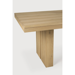 Featuring Oak Double Extendable Dining Table by Ethnicraft at Amethyst Home. We love the solid look and pure lines of this Oak Double Extendable Dining Table.   Although the table looks heavy, it can very easily be extended single-handedly. It takes a few steps and no more than seconds to make space for whatever will be happening next in your home!
Material: .  Amethyst Home provides interior design, new home construction design consulting, vintage area rugs, and lighting in the Dallas metro area.