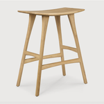 Featuring Oak Osso Counter Stool by Ethnicraft at Amethyst Home. We love the versatility of this Oak Osso Counter Stool.  A sleek piece to add in your bar area, kitchen island, or a standing desk stool. 
Dimensions: 22.5"w x 14.5"d x 24.5"hSeat Height: 23"Material: Oak, 100% Solid WoodFinish: Oiled
For regular dusting use a dry cloth. For cleaning or in .  Amethyst Home provides interior design, new home construction design consulting, vintage area rugs, and lighting in the Los Angeles metro area.