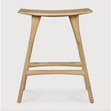 Featuring Oak Osso Counter Stool by Ethnicraft at Amethyst Home. We love the versatility of this Oak Osso Counter Stool.  A sleek piece to add in your bar area, kitchen island, or a standing desk stool. 
Dimensions: 22.5"w x 14.5"d x 24.5"hSeat Height: 23"Material: Oak, 100% Solid WoodFinish: Oiled
For regular dusting use a dry cloth. For cleaning or in c.  Amethyst Home provides interior design, new home construction design consulting, vintage area rugs, and lighting in the Washington metro area.