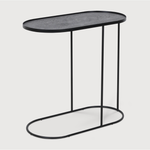 Featuring Oblong Tray Side Table by Ethnicraft at Amethyst Home. We love that this Oblong Tray Side Table has the ability to adopt different trays to mix or match various colors and patterns, creating a personal piece that is uniquely yours!
Dimensions: 27.5"w x 13"d x 26"h 
Material: Metal 
For regular dusting, use a soft dry cloth. We recommend using c.  Amethyst Home provides interior design, new home construction design consulting, vintage area rugs, and lighting in the Los Angeles metro area.