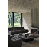 Featuring Teak Tabwa Blok Coffee Table by Ethnicraft at Amethyst Home. We love the contemporary feel of this Teak Tabwa Blok Coffee Table. The table is transformed into unique pieces of art, with each pattern carefully carved by artisans. 
Due to the hand-created nature of our products, each item will vary slightly. We consider this as a sign of uniqueness..  Amethyst Home provides interior design, new home construction design consulting, vintage area rugs, and lighting in the Monterey metro area.