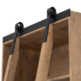 Featuring Bane Bookshelf by Four Hands at Amethyst Home. Five roomy shelves are ready to store favorite books and treasures, with smoked solid pine suited for any space. Removable ledges slant at an angle on each shelf, for even-better display of art and coffee table-size books, plus an optional slide ladder (for decorative use only) to complete the l.  Amethyst Home provides interior design, new home construction design consulting, vintage area rugs, and lighting in the Salt Lake City metro area.