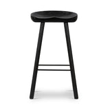 Featuring Barrett Counter Stool - Matte Black by Four Hands at Amethyst Home. The Barrett Matte Black Bar and Counter Stool is sculpted for comfort. Crafted from rich parawood, black iron stretchers lend an updated look to simply styled bar or counter seating finished in a sleek matte black.
Colors: Matte Black Parawood, Matte Black IronMaterials: Soli. Amethyst Home provides interior design, new home construction design consulting, vintage area rugs, and lighting in the Salt Lake City metro area.