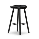 Featuring Barrett Counter Stool - Matte Black by Four Hands at Amethyst Home. The Barrett Matte Black Bar and Counter Stool is sculpted for comfort. Crafted from rich parawood, black iron stretchers lend an updated look to simply styled bar or counter seating finished in a sleek matte black.
Colors: Matte Black Parawood, Matte Black IronMaterials: Solid Par. Amethyst Home provides interior design, new home construction design consulting, vintage area rugs, and lighting in the Nashville metro area.