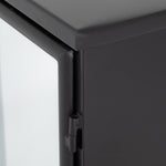 Featuring Camila Sideboard by Four Hands at Amethyst Home. A black iron frame with windowpane detail contrasts a stark white interior for an updated take on the traditional media console. Open-front glass doors and ample shelving maximize storage and display options.
Overall Dimensions: 94.50"W x 16"L x 39.50"HColors: Tempered Glass, Painted White, BlackMater.  Amethyst Home provides interior design, new home construction design consulting, vintage area rugs, and lighting in the Dallas metro area.