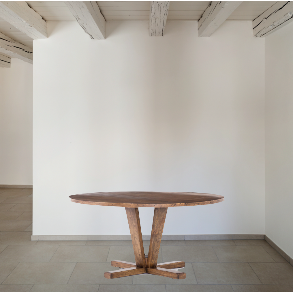 Featuring Cobain Dining Table by Four Hands at Amethyst Home. We love the rich, warm look that this Cobain Dining Table brings to a space.  Made of mixed reclaimed woods, this brings an organic feel to any dining room or kitchen area. 
Overall Dimensions: 60"W x 60"L x 30"H
Colors: Reclaimed MangoMaterials: Solid MangoWeight: 146.83 lbVolume: 21.97 cu ftClear. Amethyst Home provides interior design, new home construction design consulting, vintage area rugs, and lighting in the Seattle metro area.