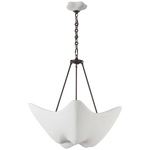 Featuring Cosima Medium Chandelier by Visual Comfort at Amethyst Home. The Cosima Medium Chandelier has a unique, abstract shape. Hang in your bedroom, over the kitchen island, or another area to bring some fun light to the space. 
Overall Dimensions: 28" L x 28" W x 27.25" H.  Amethyst Home provides interior design, new home construction design consulting, vintage area rugs, and lighting in the Dallas metro area.