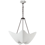 Featuring Cosima Medium Chandelier by Visual Comfort at Amethyst Home. The Cosima Medium Chandelier has a unique, abstract shape. Hang in your bedroom, over the kitchen island, or another area to bring some fun light to the space. 
Overall Dimensions: 28" L x 28" W x 27.25" H.  Amethyst Home provides interior design, new home construction design consulting, vintage area rugs, and lighting in the Dallas metro area.