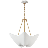 Featuring Cosima Medium Chandelier by Visual Comfort at Amethyst Home. The Cosima Medium Chandelier has a unique, abstract shape. Hang in your bedroom, over the kitchen island, or another area to bring some fun light to the space. 
Overall Dimensions: 28" L x 28" W x 27.25" H.  Amethyst Home provides interior design, new home construction design consulting, vintage area rugs, and lighting in the Dallas metro area.