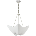 Featuring Cosima Medium Chandelier by Visual Comfort at Amethyst Home. The Cosima Medium Chandelier has a unique, abstract shape. Hang in your bedroom, over the kitchen island, or another area to bring some fun light to the space. 
Overall Dimensions: 28" L x 28" W x 27.25" H.  Amethyst Home provides interior design, new home construction design consulting, vintage area rugs, and lighting in the Los Angeles metro area.