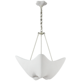 Featuring Cosima Medium Chandelier by Visual Comfort at Amethyst Home. The Cosima Medium Chandelier has a unique, abstract shape. Hang in your bedroom, over the kitchen island, or another area to bring some fun light to the space. 
Overall Dimensions: 28" L x 28" W x 27.25" H.  Amethyst Home provides interior design, new home construction design consulting, vintage area rugs, and lighting in the Los Angeles metro area.