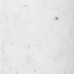 Featuring Cronos End Table - Polished White Marble by Four Hands at Amethyst Home. Simply sophisticated with this Cronos End Table - Polished White Marble. Finished in a polished white, a solid turned marble base supports a tray-style tabletop of grey-hammered iron, spurring beautifully eye-catching contrast for any living room or bedroom. 
Overall Dime.  Amethyst Home provides interior design, new home construction design consulting, vintage area rugs, and lighting in the Laguna Beach metro area.