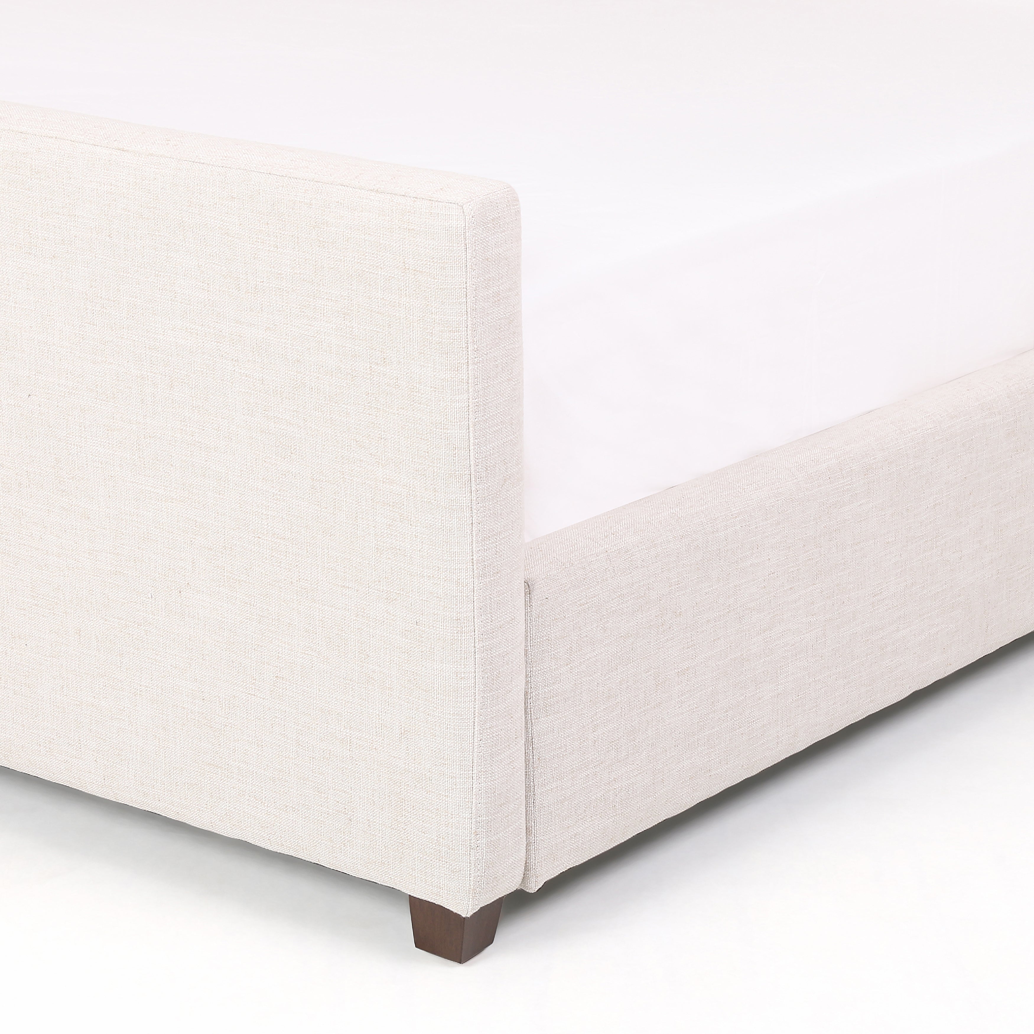 Featuring Daphne Bed - Cambric Ivory by Four Hands at Amethyst Home. We love the tall, elegant look of this Daphne Bed - Cambric Ivory. Horizontal channeling lends a linear, textured look to luxurious performance-grade upholstery - sure to elevate the look of any bedroom!
Colors: Cambric Ivory, AlmondMaterials: 90% Pl, 10% Li, Solid ParawoodFabric: Perform.  Amethyst Home provides interior design, new home construction design consulting, vintage area rugs, and lighting in the Nashville metro area.