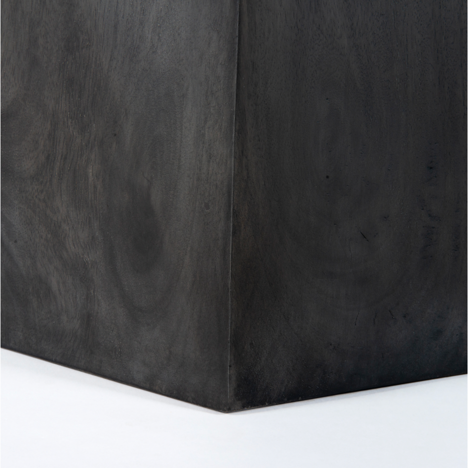 Featuring Kesling Dining Table by Four Hands at Amethyst Home. Made from Solid Mango wood, this Kesling Dining Table brings an organic modern feel to any dining room or living room. 
Overall Dimensions: 60"W x 60"L x 30"H
Colors: Coal On MangoMaterials: Solid MangoWeight: 166.01 lbVolume: 25.07 cu ftClearance from Floor: 28.50"Overhang: 21"Tabletop Thickness:.  Amethyst Home provides interior design, new home construction design consulting, vintage area rugs, and lighting in the Boston metro area.