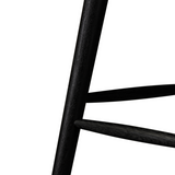 Featuring Lewis Windsor Bar + Counter Stool - Black Oak by Four Hands at Amethyst Home. A clean, modern take on the traditional Windsor. This tall and beautiful Windsor Bar Stool is wire-brushed to highlight the cathedral grain of black oak.
Bar Stool Overall Dimensions: 18.25"W x 20.25"L x 44.25"HSeat Depth: 16.50"Seat Height: 29"
Counter Stool Overall Di.  Amethyst Home provides interior design, new home construction design consulting, vintage area rugs, and lighting in the Nashville metro area.