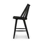 Featuring Lewis Windsor Bar + Counter Stool - Black Oak by Four Hands at Amethyst Home. A clean, modern take on the traditional Windsor. This tall and beautiful Windsor Bar Stool is wire-brushed to highlight the cathedral grain of black oak.
Bar Stool Overall Dimensions: 18.25"W x 20.25"L x 44.25"HSeat Depth: 16.50"Seat Height: 29"
Counter Stool Overall Dimen.  Amethyst Home provides interior design, new home construction design consulting, vintage area rugs, and lighting in the Austin metro area.