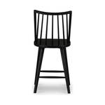 Featuring Lewis Windsor Bar + Counter Stool - Black Oak by Four Hands at Amethyst Home. A clean, modern take on the traditional Windsor. This tall and beautiful Windsor Bar Stool is wire-brushed to highlight the cathedral grain of black oak.
Bar Stool Overall Dimensions: 18.25"W x 20.25"L x 44.25"HSeat Depth: 16.50"Seat Height: 29"
Counter Stool Overall Dimens.  Amethyst Home provides interior design, new home construction design consulting, vintage area rugs, and lighting in the Tampa metro area.