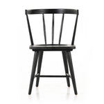 Featuring Naples Dining Chair - Black Oak by Four Hands at Amethyst Home. This Naples Dining Chair - Black Oak is a fresh twist on traditional Windsor-style seating is crafted from solid black-finished oak, for a look that’s always in style.
Overall Dimensions: 20.50"W x 21.50"L x 31.75"HColors: Black Oak, Black Oak VeneerMaterials: Solid Oak, Oak VeneerWeight.  Amethyst Home provides interior design, new home construction design consulting, vintage area rugs, and lighting in the Tampa metro area.