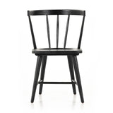Featuring Naples Dining Chair - Black Oak by Four Hands at Amethyst Home. This Naples Dining Chair - Black Oak is a fresh twist on traditional Windsor-style seating is crafted from solid black-finished oak, for a look that’s always in style.
Overall Dimensions: 20.50"W x 21.50"L x 31.75"HColors: Black Oak, Black Oak VeneerMaterials: Solid Oak, Oak VeneerWeight.  Amethyst Home provides interior design, new home construction design consulting, vintage area rugs, and lighting in the Tampa metro area.
