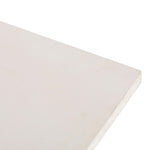 Featuring Parra Coffee Table - Plaster Molded Concrete by Four Hands at Amethyst Home. Make a monolithic statement with this Parra Coffee Table - Plaster Molded Concrete. Made from plaster-molded concrete, the pedestal-style legs support a rectangular tabletop of smooth, white-finished concrete, for a clean, adobe-inspired look.
Overall Dimensions: 59.75"W.  Amethyst Home provides interior design, new home construction design consulting, vintage area rugs, and lighting in the Charlotte metro area.