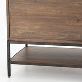 Featuring Trey Desk System - Auburn Poplar by Four Hands at Amethyst Home. This Trey Desk System - Auburn Poplar offers plenty of desk storage by way of three spacious drawers. Metal-secured leather pulls add a textural element of surprise to the drawers for handy storage of legal and letter sized documents - a must have for any office space!
With Filing Cabi.  Amethyst Home provides interior design, new home construction design consulting, vintage area rugs, and lighting in the Dallas metro area.