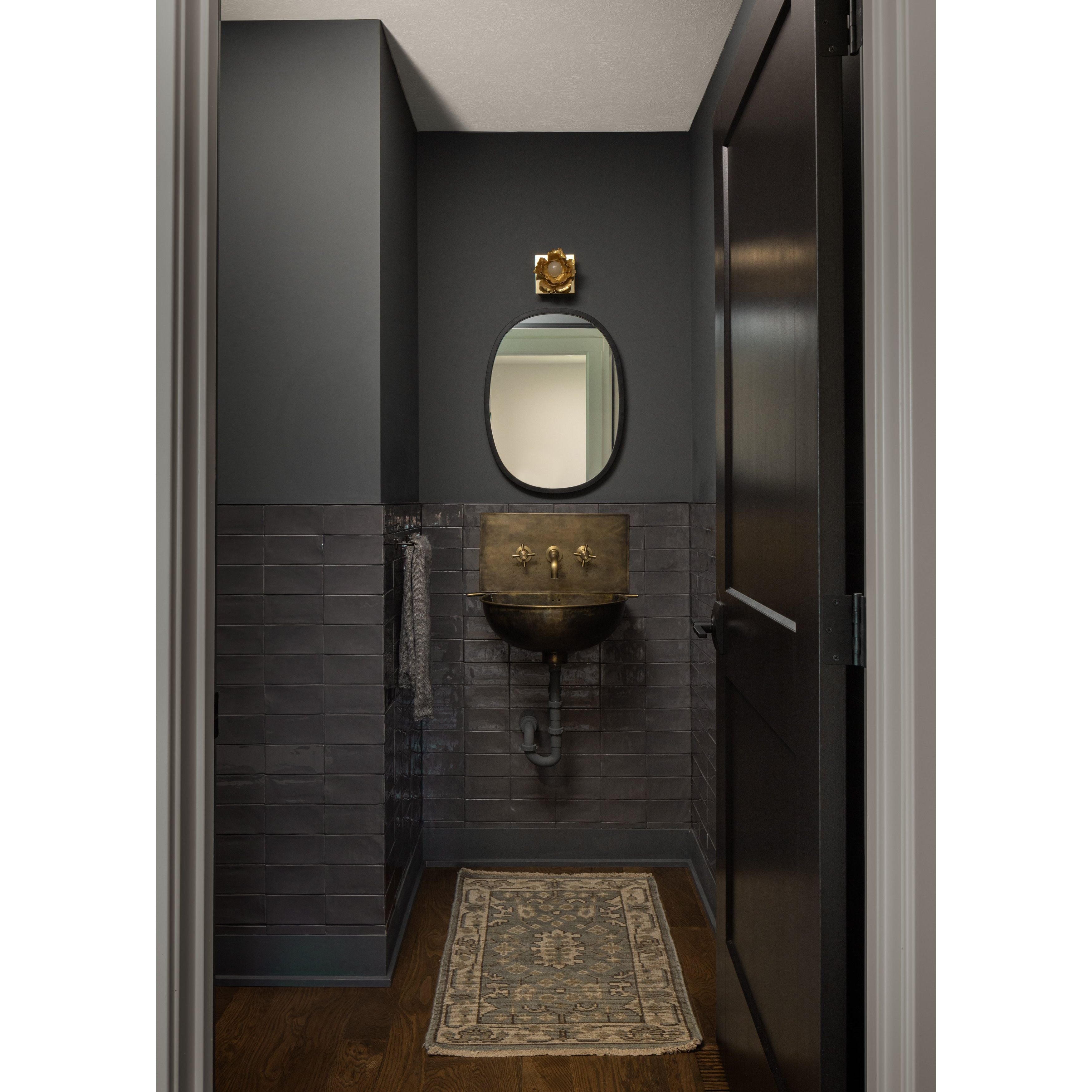 Featuring Heirloom Aqua / Stone Hand-Knotted Rug by Loloi at Amethyst Home. Bring a touch of antiqued beauty into your home with this Heirloom Aqua / Stone Area Rug from Loloi. This wool and cotton collection tastefully honor the art of hand knotted rugs from India. Heirloom evokes a sense of unique sophistication with its traditional Serapi rug color p.  Amethyst Home provides interior design, new home construction design consulting, vintage area rugs, and lighting in the Laguna Beach metro area.