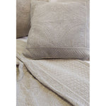 Marseille Coverlet Bedding Taupe - Amethyst Home