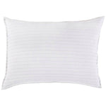 Blake Duvet Collection White/Ocean - Amethyst Home