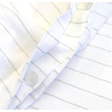 Blake Duvet Collection White/Ocean - Amethyst Home