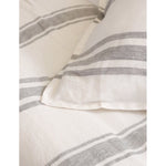 Jackson Duvet Collection Cream/Gray - Amethyst Home
