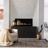 Featuring Castillo Torre Rug - Jet Black by Jaipur Living at Amethyst Home. The handwoven Castillo Torre Area Rug - Jet Black features a soft feel and relaxed, versatile style. The Torre area rug showcases a rich blend of black, gray, and rust tan tones for a grounding, neutral look. Crafted of PET yarn, or recycled plastic, this durable and textured ru.  Amethyst Home provides interior design, new home construction design consulting, vintage area rugs, and lighting in the Laguna Beach metro area.