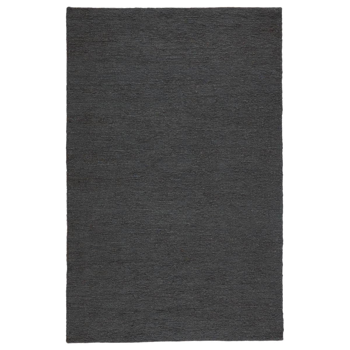 Featuring Sabine Linden Darkshadow/Ebony Rug by Jaipur Living at Amethyst Home. The Sabine collection lends rich texture and organic allure to modern homes. The Linden area rug features a fine, single-line Sumak knotting technique for an exquisite feel and craftsmanship. This rich, black natural area rug is the perfect accent for sophisticated spaces in want .  Amethyst Home provides interior design, new home construction design consulting, vintage area rugs, and lighting in the Dallas metro area.