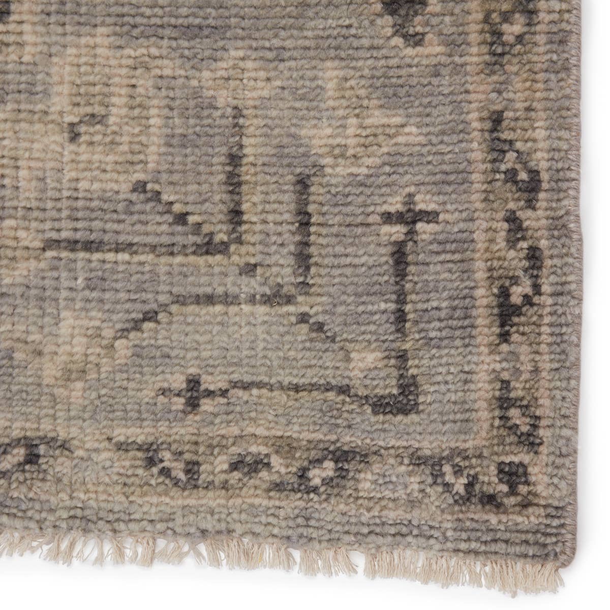 Featuring Salinas Ginerva Hand-Knotted Rug by Jaipur Living at Amethyst Home. The Salinas collection is punctuated by traditional, intricate details and a soft, hand-knotted wool construction. The neutral Ginerva area rug makes a transitional statement with tonal gray hues and vintage motifs. This durable, artisan-made area rug boasts a distressed look for an .  Amethyst Home provides interior design, new home construction design consulting, vintage area rugs, and lighting in the Miami metro area.