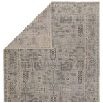 Featuring Salinas Ginerva Hand-Knotted Rug by Jaipur Living at Amethyst Home. The Salinas collection is punctuated by traditional, intricate details and a soft, hand-knotted wool construction. The neutral Ginerva area rug makes a transitional statement with tonal gray hues and vintage motifs. This durable, artisan-made area rug boasts a distressed look for .  Amethyst Home provides interior design, new home construction design consulting, vintage area rugs, and lighting in the Portland metro area.