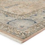Featuring Someplace in Time Pendulum Hand-Knotted Rug by Jaipur Living at Amethyst Home. Whimsical colorways combine with the opulent detail of a traditional-inspired pattern; the Someplace in Time Pendulum Area Rug represents nostalgia and progression, heritage and the contemporary. In neutral tones of tan, beige, and gray, the inviting Pendulum rug g.  Amethyst Home provides interior design, new home construction design consulting, vintage area rugs, and lighting in the Newport Beach metro area.