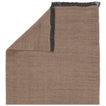 Featuring Sonder Savvy Rug by Jaipur Living at Amethyst Home. The performance-driven Sonder Savvy Area Rug offers a solid, basic design with natural-inspired texture that works for both indoor and outdoor spaces. The handwoven Savvy rug features deep, earthy tones of tan and black for the perfect neutral accent. This rug features a durable, easy-to-clean poly.  Amethyst Home provides interior design, new home construction design consulting, vintage area rugs, and lighting in the Austin metro area.