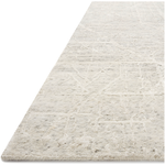 Featuring Atlas Bone / Silver Hand-Knotted Rug by Loloi at Amethyst Home. The Atlas Bone / Silver Area Rug showcases striking contemporary patterns with a sophisticated color palette. Bold yet approachable, Atlas' muted linear designs create a sense of refined movement.
Hand KnottedWool | NylonATL-03 Bone / Silver
Clean spills immediately by blotting .  Amethyst Home provides interior design, new home construction design consulting, vintage area rugs, and lighting in the Salt Lake City metro area.