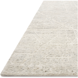 Featuring Atlas Bone / Silver Hand-Knotted Rug by Loloi at Amethyst Home. The Atlas Bone / Silver Area Rug showcases striking contemporary patterns with a sophisticated color palette. Bold yet approachable, Atlas' muted linear designs create a sense of refined movement.
Hand KnottedWool | NylonATL-03 Bone / Silver
Clean spills immediately by blotting .  Amethyst Home provides interior design, new home construction design consulting, vintage area rugs, and lighting in the Salt Lake City metro area.