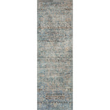 Featuring Billie Amber Lewis x Loloi Denim / Blush Rug by Loloi at Amethyst Home. Touting richly saturated colors and a distressed pattern, the Billie Collection captures the look of a well-worn antique rug at a remarkable value. Reminiscent of one-of-a-kind rugs, this Amber Lewis x Loloi collection features random variations in color that render no two p.  Amethyst Home provides interior design, new home construction design consulting, vintage area rugs, and lighting in the Des Moines metro area.