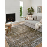 Featuring Billie Amber Lewis x Loloi Tobacco Rust Rug by Loloi at Amethyst Home. Touting richly saturated colors and a distressed pattern, the Billie Collection captures the look of a well-worn antique rug at a remarkable value. Reminiscent of one-of-a-kind rugs, this Amber Lewis x Loloi collection features random variations in color that render no two pi.  Amethyst Home provides interior design, new home construction design consulting, vintage area rugs, and lighting in the Washington metro area.