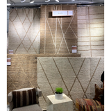 Featuring Bodhi Ivory / Natural BOD-04 Rug by Loloi at Amethyst Home. A tonal approach to Moroccan-inspired rugs, the Bodhi Ivory / Natural rug from Loloi is hand-woven of 100% jute by skilled artisans. This rug features linear and braided details, creating natural variations that make a subtle yet striking statement.
The Bodhi rug would be a great addition .  Amethyst Home provides interior design, new home construction design consulting, vintage area rugs, and lighting in the Houston metro area.