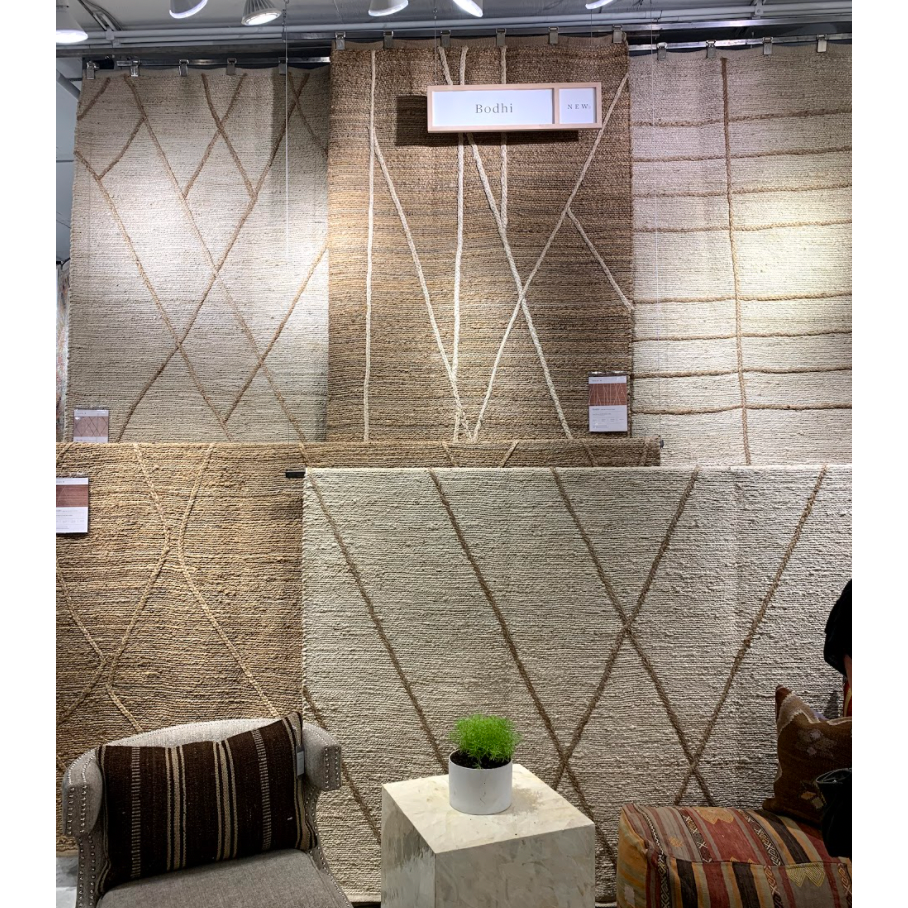 Featuring Bodhi Ivory / Natural BOD-04 Rug by Loloi at Amethyst Home. A tonal approach to Moroccan-inspired rugs, the Bodhi Ivory / Natural rug from Loloi is hand-woven of 100% jute by skilled artisans. This rug features linear and braided details, creating natural variations that make a subtle yet striking statement.
The Bodhi rug would be a great addition .  Amethyst Home provides interior design, new home construction design consulting, vintage area rugs, and lighting in the Houston metro area.